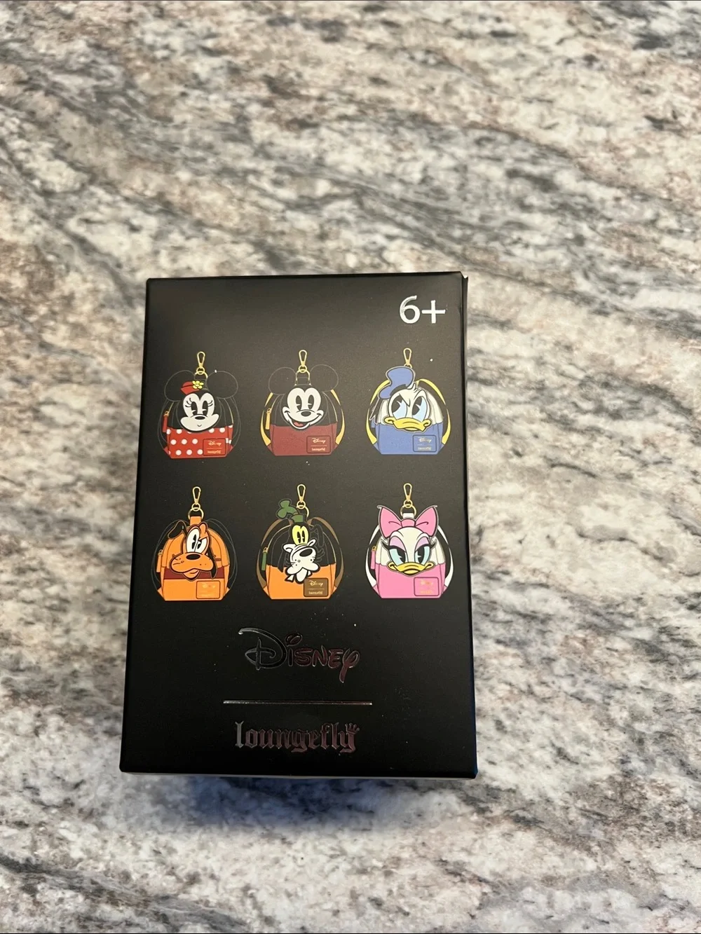 Loungefly Disney Character Mystery Mini Backpack Keychain NIB